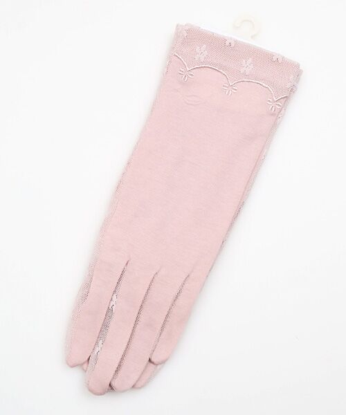LAURA ASHLEY（GOODS） / ローラ アシュレイ（グッズ） 手袋 | レディース UVカット手袋（PINK）