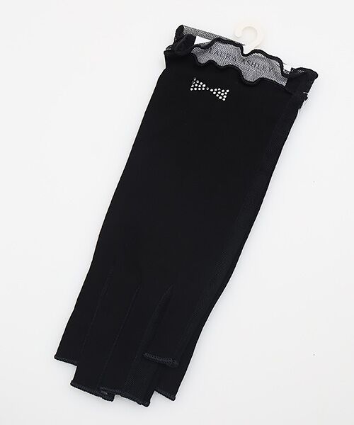 LAURA ASHLEY（GOODS） / ローラ アシュレイ（グッズ） 手袋 | レディース UVカット手袋（BLACK）