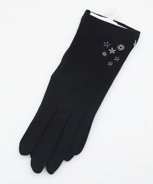LAURA ASHLEY（GOODS） / ローラ アシュレイ（グッズ） 手袋 | レディース UVカット手袋（BLACK）