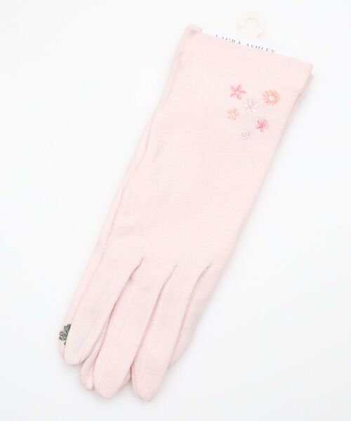 LAURA ASHLEY（GOODS） / ローラ アシュレイ（グッズ） 手袋 | レディース UVカット手袋（PINK）
