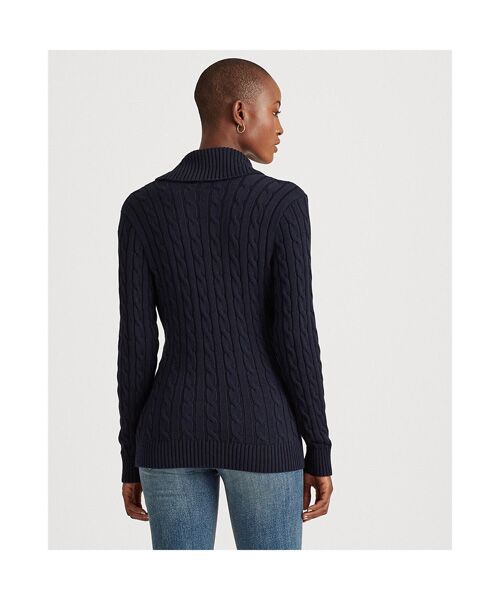 LAUREN RALPH LAUREN / ローレン ラルフ ローレン カーディガン・ボレロ | バックル付きコットン カーディガン | 詳細2