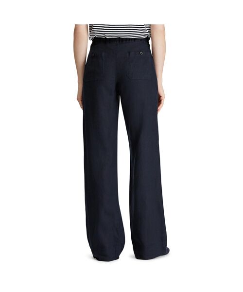 LAUREN RALPH LAUREN / ローレン ラルフ ローレン その他パンツ | リネン ワイドレッグパンツ | 詳細3