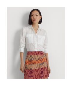 LAUREN RALPH LAUREN / ローレン ラルフ ローレン シャツ・ブラウス | コットン ボイル シャツ