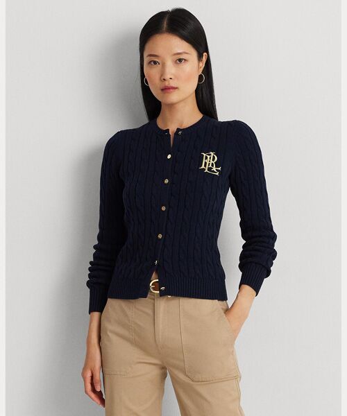 店舗安いニットカーディガン Ralph Lauren トップス