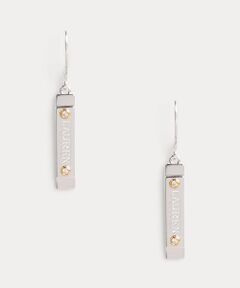 LAUREN RALPH LAUREN / ローレン ラルフ ローレン ピアス・イヤリング | スターリング シルバー ロゴ ドロップ ピアス