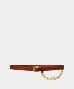 LAUREN RALPH LAUREN/クロコエンボスドチェーンパドロックベルト s7-AI412945226003_alternate1