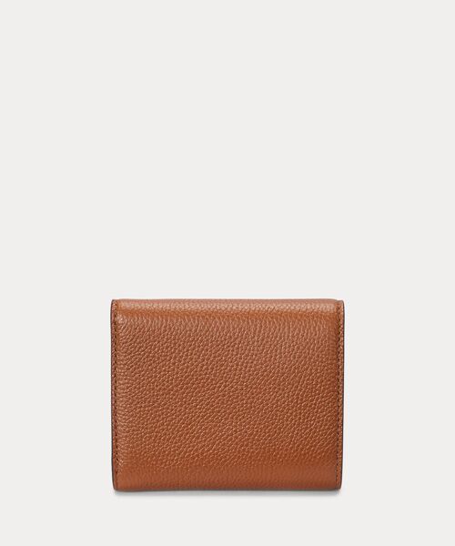 【Ralph Lauren】ペブルド S カメリン フラップ ウォレット ペブルド スモール Cameryn フラップ ウォレット （財布・コイン