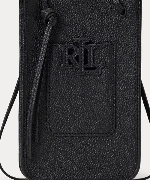 関税送料込♪ラルフローレン キャンバス  Cameryn クロスボディ ペブルド Cameryn クロスボディ テック ケース （モバイルケース