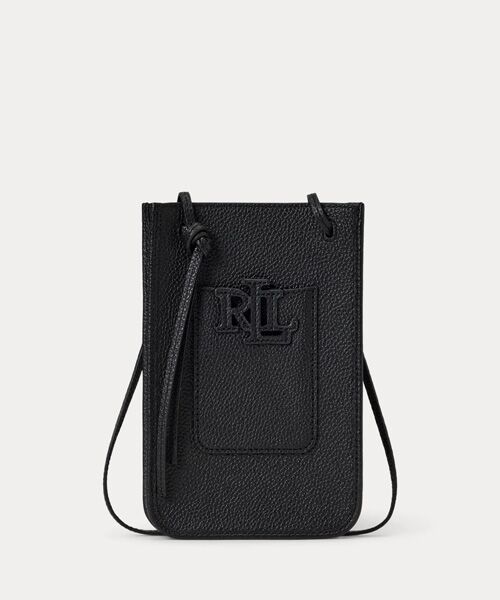 LAUREN RALPH LAUREN/ローレン ラルフ ローレン ペブルド Cameryn クロスボディ テック ケース 001ブラック ONE LAUREN RALPH LAUREN/ローレン ラルフ ローレン ペブルド Cameryn クロスボディ テック ケース 001ブラック ONE