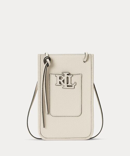 LAUREN RALPH LAUREN/ローレン ラルフ ローレン ペブルド Cameryn クロスボディ テック ケース 100ホワイト ONE LAUREN RALPH LAUREN/ローレン ラルフ ローレン ペブルド Cameryn クロスボディ テック ケース 100ホワイト ONE