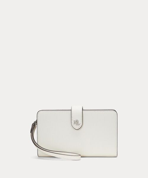 LAUREN RALPH LAUREN/ローレン ラルフ ローレン クロスハッチ レザー テック リストレット 100ホワイト ONE LAUREN RALPH LAUREN/ローレン ラルフ ローレン クロスハッチ レザー テック リストレット 100ホワイト ONE