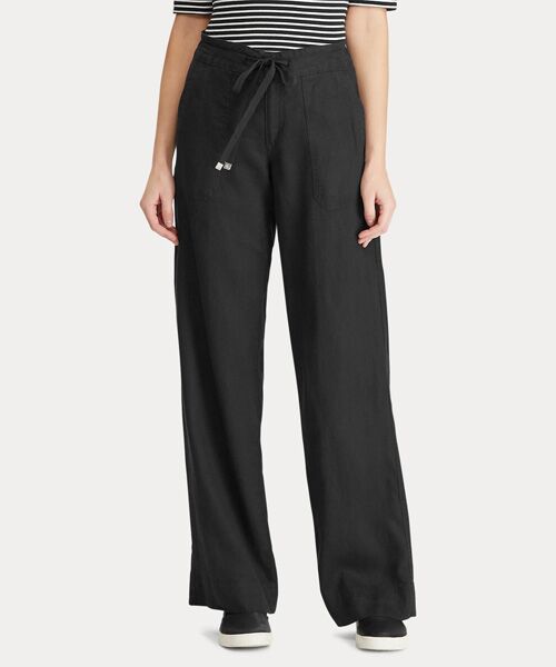 LAUREN RALPH LAUREN / ローレン ラルフ ローレン その他パンツ | リネン ワイドレッグ パンツ | 詳細3