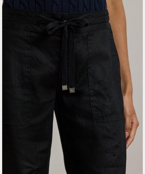 LAUREN RALPH LAUREN / ローレン ラルフ ローレン その他パンツ | リネン ワイドレッグ パンツ | 詳細5