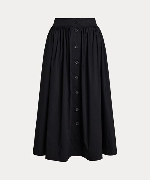 ①良品　ポロラルフローレン　レディース　ロングスカート　シルク　レース　ＸＳ　黒 LAUREN RALPH LAUREN / ローレン ラルフ ローレン （レディース