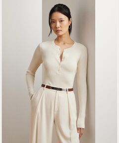 超美品★RALPH LAUREN COLLECTION　ニット風　トップス　ラメ S-LL/2点セット】程よいラメが上品 透かしニット＋タンクトップ