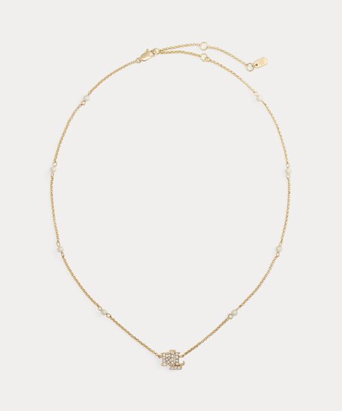 Ralph Lauren ネックレス 【レディースカスタム】 ゴールドプレーテッド ラリアット ネックレス