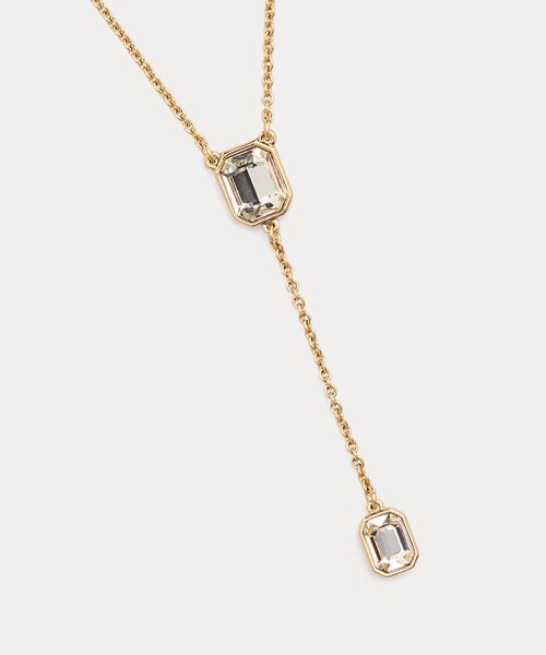 LAUREN RALPH LAUREN / ローレン ラルフ ローレン ネックレス・ペンダント・チョーカー | ゴールドプレーテッド ストーン ラリアット ネックレス | 詳細1