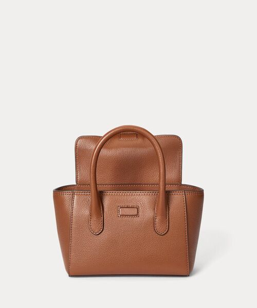 エレ派☆Ralph Lauren☆”Tanner\" ぺブルド レザー サッシェル LAUREN RALPH ショルダーバッグ バッグ ペブルド レザー