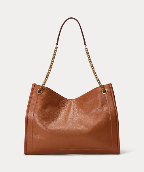 LAUREN RALPH LAUREN / ローレン ラルフ ローレン トートバッグ | ペブルド レザー ラージ Bradley トート バッグ | 詳細2