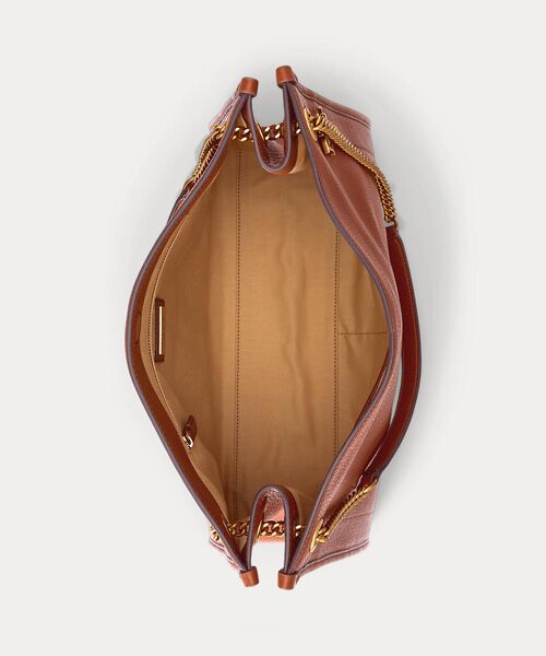 LAUREN RALPH LAUREN / ローレン ラルフ ローレン トートバッグ | ペブルド レザー ラージ Bradley トート バッグ | 詳細3