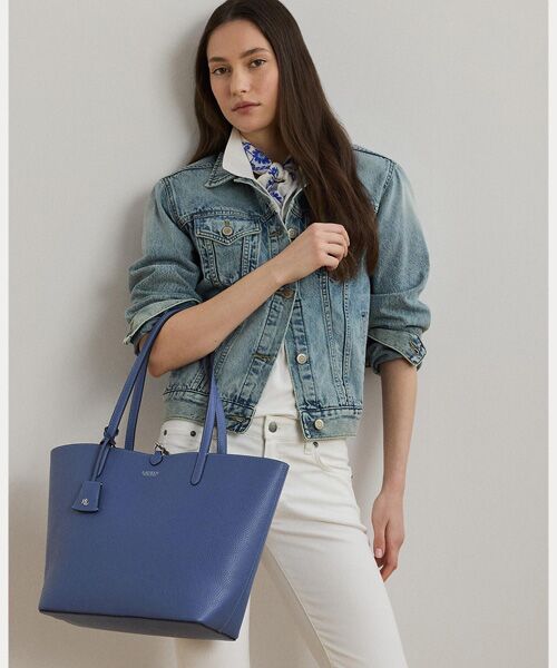 フェイクレザー ラージ リバーシブル トート バッグ （トート