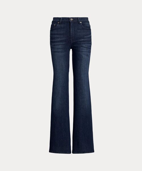 LAUREN RALPH LAUREN / ローレン ラルフ ローレン デニムパンツ | ハイライズ フレア ジーンズ | 詳細1