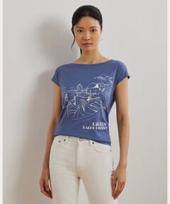 ロングスリーブ ジャージー クルーネック Tシャツ （Tシャツ
