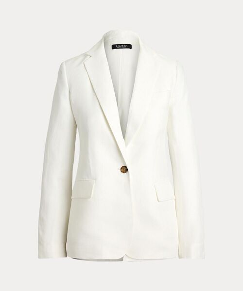 LAUREN RALPH LAUREN / ローレン ラルフ ローレン その他アウター | リネンブレンド ツイル ブレザー | 詳細1