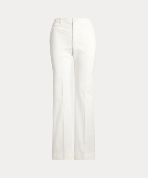 LAUREN RALPH LAUREN / ローレン ラルフ ローレン その他パンツ | ストレッチ コットン チノ フレア パンツ | 詳細1