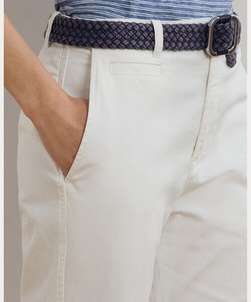 LAUREN RALPH LAUREN / ローレン ラルフ ローレン その他パンツ | ストレッチ コットン チノ フレア パンツ | 詳細4