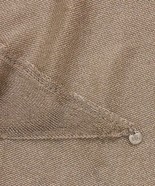 LAUREN RALPH LAUREN / ローレン ラルフ ローレン バンダナ・スカーフ | メタリック ニット ダイヤモンド スカーフ | 詳細2