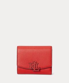 ☆完売品☆新品未使用LAUREN Ralph Lauren 本革ミニウォレット LAUREN RALPH LAUREN カラーブロック レザー コンパクト
