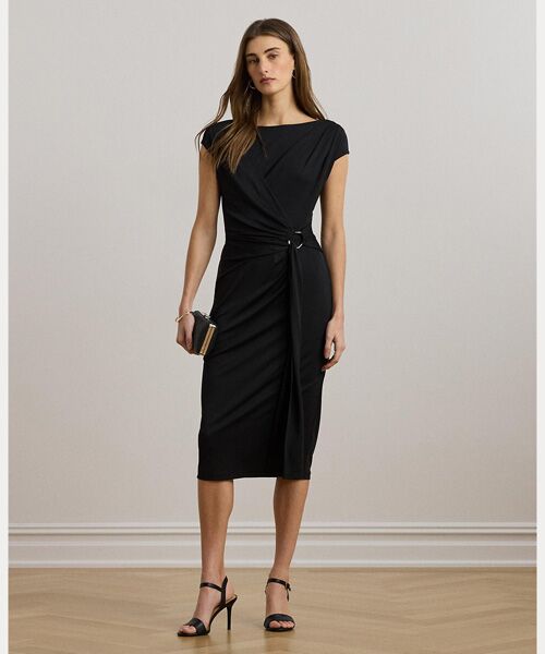 Lauren R Lauren*スタイリッシュ*リラックスした着心地*ワンピ LAUREN RALPH LAUREN(ローレンラルフローレン)のレディース