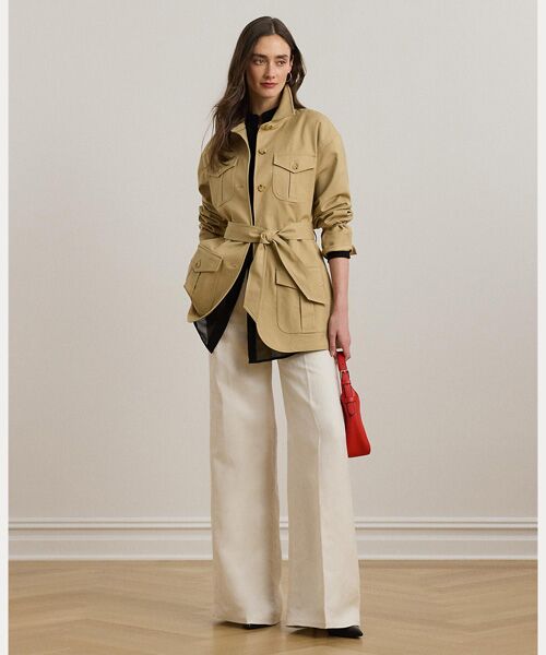 LAUREN RALPH LAUREN / ローレン ラルフ ローレン その他アウター | ダブルフェイスド ストレッチ コットン フィールド ジャケット | 詳細2