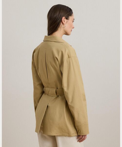 LAUREN RALPH LAUREN / ローレン ラルフ ローレン その他アウター | ダブルフェイスド ストレッチ コットン フィールド ジャケット | 詳細3