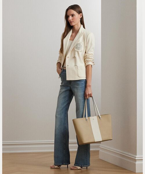 LAUREN RALPH LAUREN / ローレン ラルフ ローレン その他アウター | ブリオン ダブルブレステッド ジャカード ブレザー | 詳細2