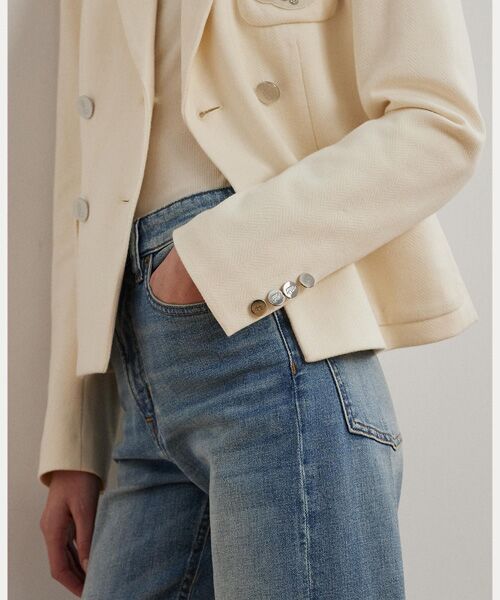 LAUREN RALPH LAUREN / ローレン ラルフ ローレン その他アウター | ブリオン ダブルブレステッド ジャカード ブレザー | 詳細5