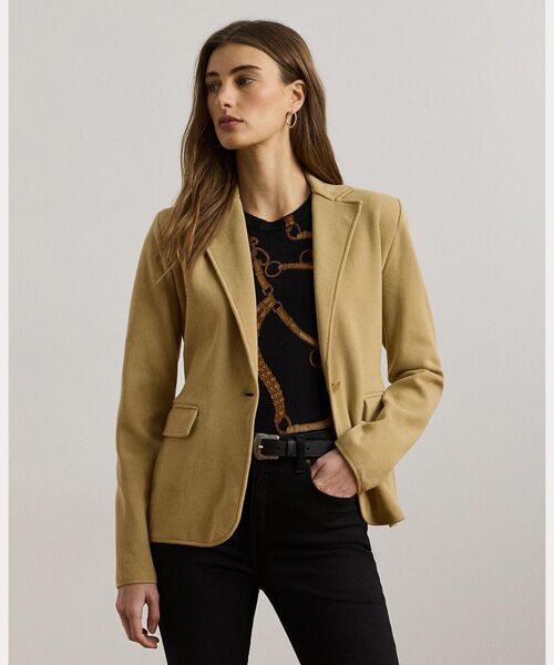 LAUREN RALPH LAUREN/ローレン ラルフ ローレン コットンブレンド セーター ブレザー 270ブラウン XXS LAUREN RALPH LAUREN/ローレン ラルフ ローレン コットンブレンド セーター ブレザー 270ブラウン XXS