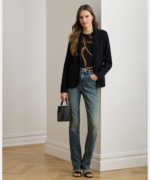 LAUREN RALPH LAUREN / ローレン ラルフ ローレン テーラードジャケット | コットンブレンド セーター ブレザー | 詳細2