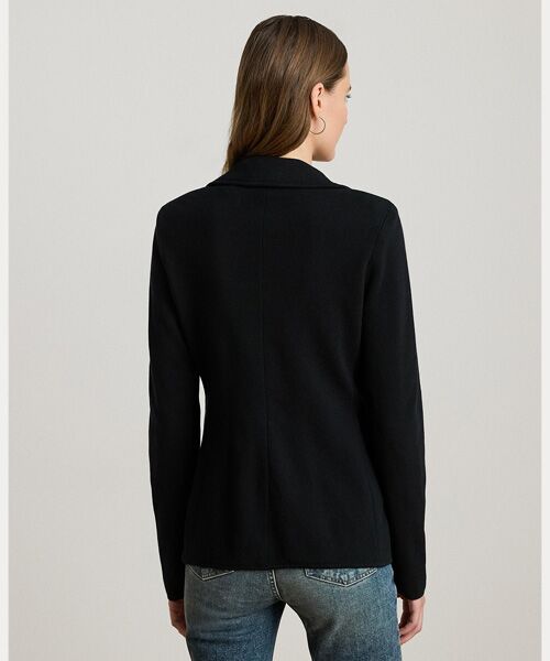 LAUREN RALPH LAUREN / ローレン ラルフ ローレン テーラードジャケット | コットンブレンド セーター ブレザー | 詳細3