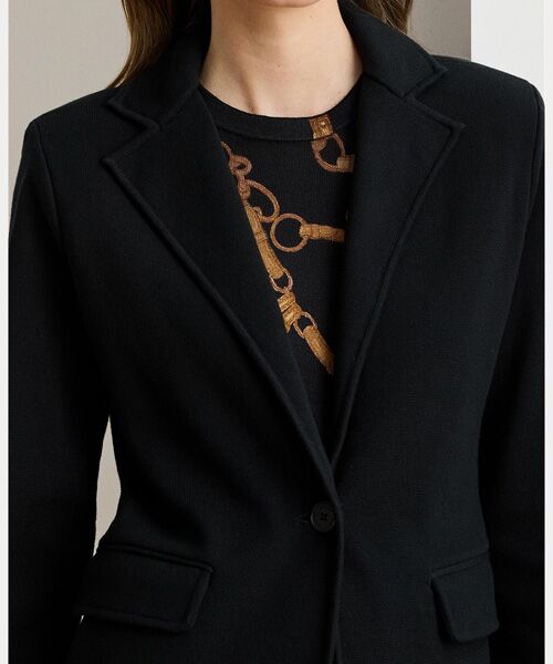 LAUREN RALPH LAUREN / ローレン ラルフ ローレン テーラードジャケット | コットンブレンド セーター ブレザー | 詳細4