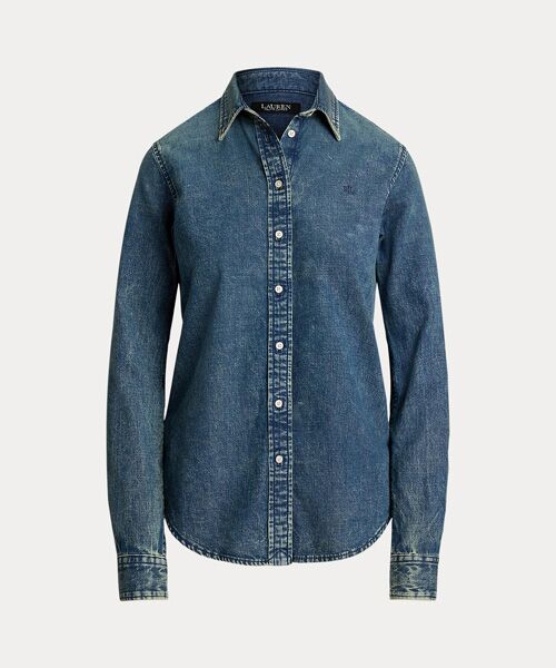 LAUREN RALPH LAUREN / ローレン ラルフ ローレン シャツ・ブラウス | クラシック フィット デニム シャツ | 詳細1