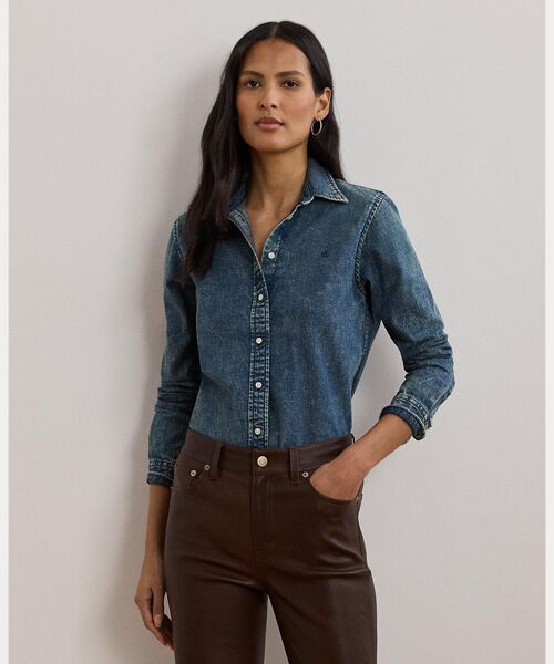 クラシック フィット デニム シャツ （シャツ・ブラウス