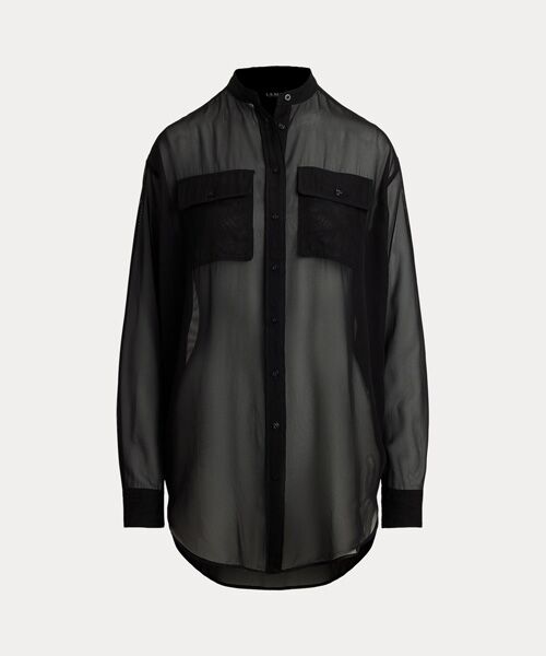 LAUREN RALPH LAUREN / ローレン ラルフ ローレン シャツ・ブラウス | シャドーストライプ ドビー シャツ | 詳細1