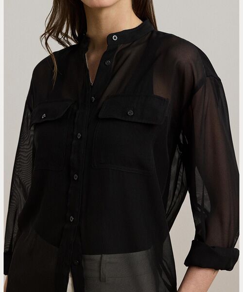 シャドーストライプ ドビー シャツ （シャツ・ブラウス