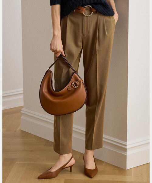 LAUREN RALPH LAUREN / ローレン ラルフ ローレン ショルダーバッグ | レザー ラージ Tasha ショルダー バッグ | 詳細5