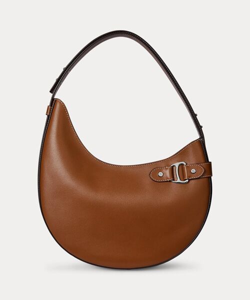 LAUREN RALPH LAUREN/ローレン ラルフ ローレン レザー ラージ Tasha ショルダー バッグ 200ブラウン ONE LAUREN RALPH LAUREN/ローレン ラルフ ローレン レザー ラージ Tasha ショルダー バッグ 200ブラウン ONE