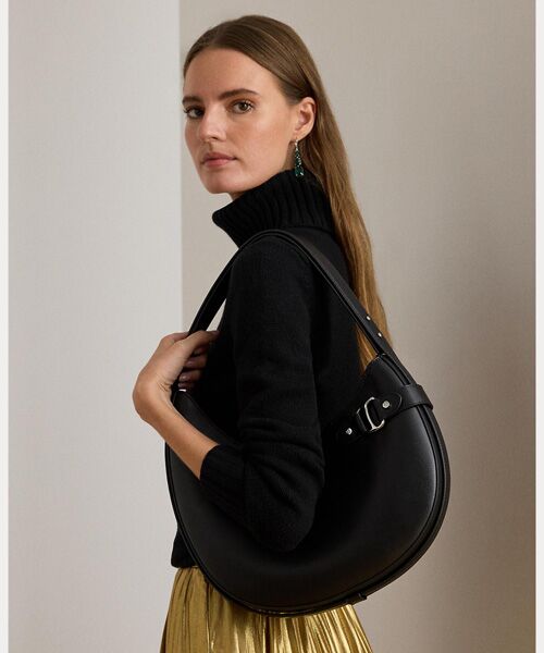 LAUREN RALPH LAUREN / ローレン ラルフ ローレン ショルダーバッグ | レザー ラージ Tasha ショルダー バッグ | 詳細5