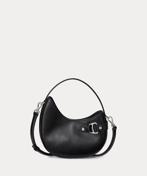 LAUREN RALPH LAUREN/ローレン ラルフ ローレン レザー スモール Tasha クロスボディ バッグ 001ブラック ONE LAUREN RALPH LAUREN/ローレン ラルフ ローレン レザー スモール Tasha クロスボディ バッグ 001ブラック ONE