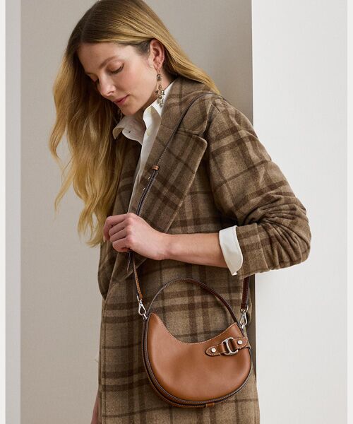 LAUREN RALPH LAUREN / ローレン ラルフ ローレン ショルダーバッグ | レザー スモール Tasha クロスボディ バッグ | 詳細6